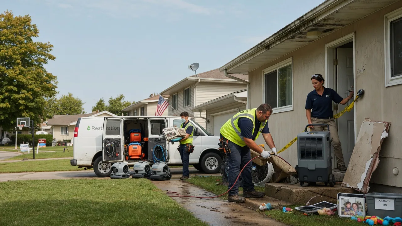 Water Damage Restoration in Hoffman Estates, IL near me